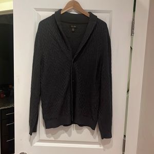 Dark gray cardigan